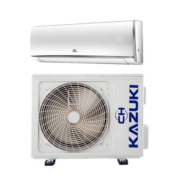 کولر گازی اسپلیت دیواری 30000 دور ثابت کازوکی مدل کمپرسور T3 اسکرول IAC.30C./XATS.N/AA.OD