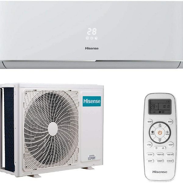 کولر گازی اسپلیت دیواری 12000 اینورتر هایسنس مدل QAS-12UW