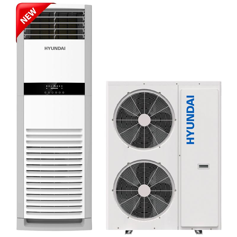 کولر گازی ایستاده 60000 دور ثابت هیوندای مدل HACF-6040WT3