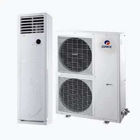 کولرگازی 36000 ایستاده گری تک فن گاز R410a با گارانتی NIA